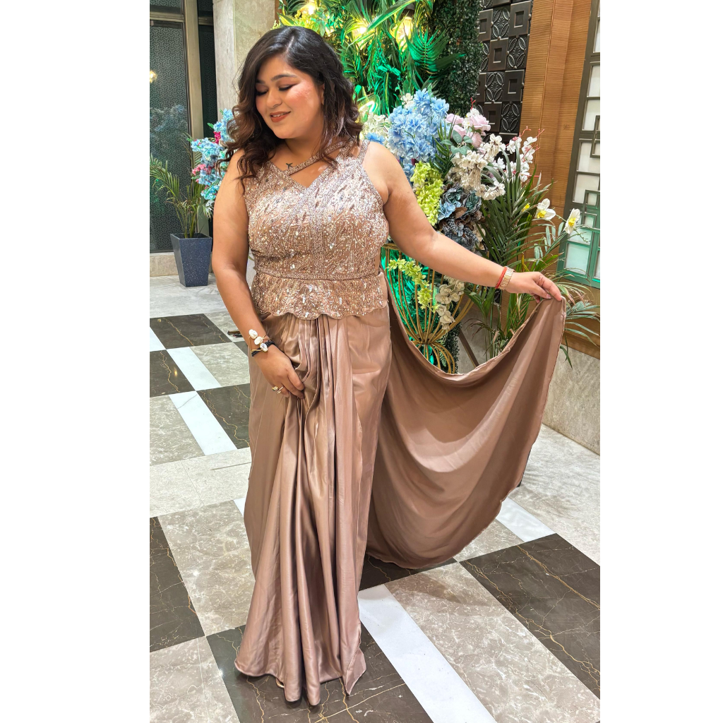 "ISHITA" 2 PIECE INDOWESTERN