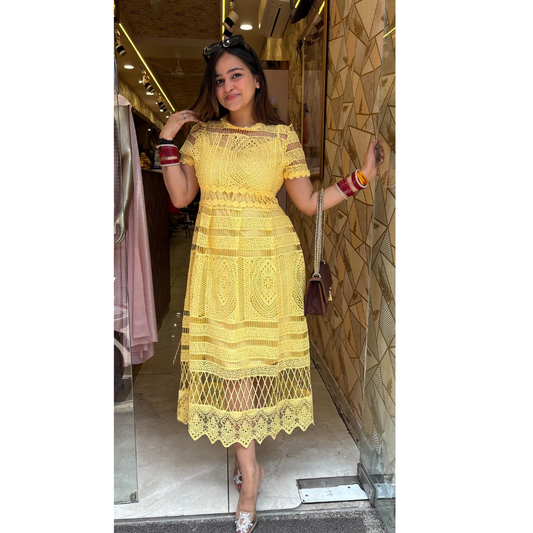"GEET" LACE DRESS