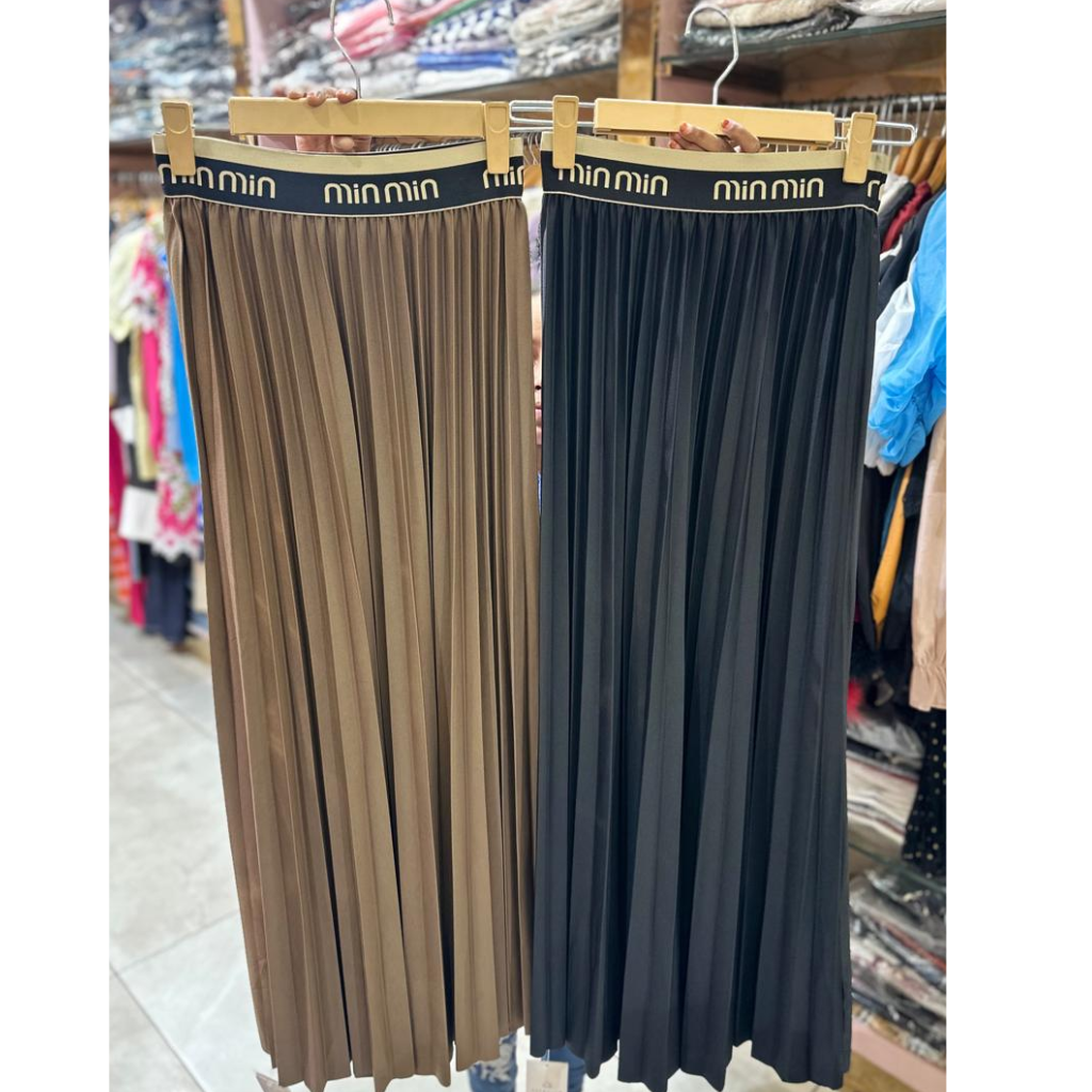 "PLEATED" DESIGNER SKIRTS