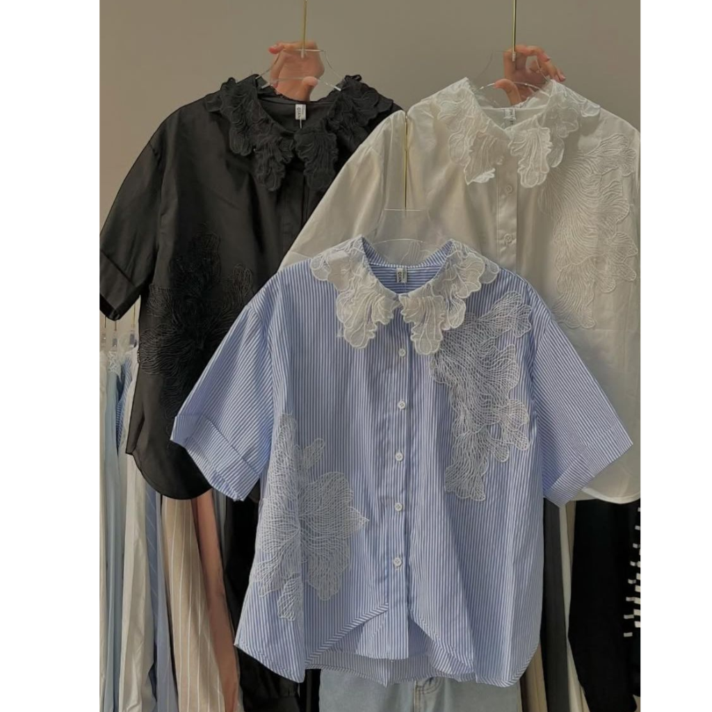 "DAISY" COTTON DESIGNER SHIRTS