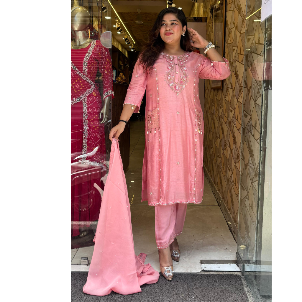 "NAKHRA" SILK SUIT