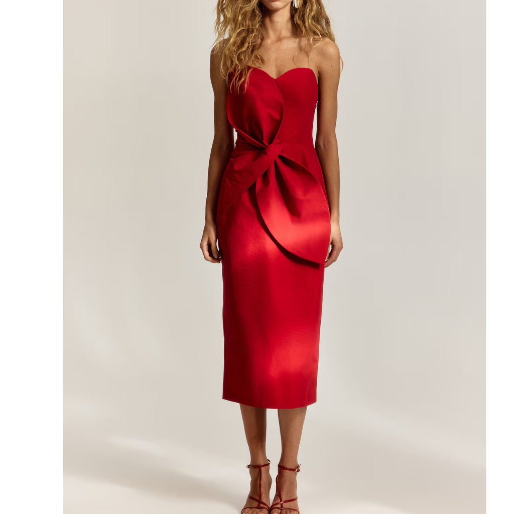 "BOW" DESIGNER TUBE DRESS