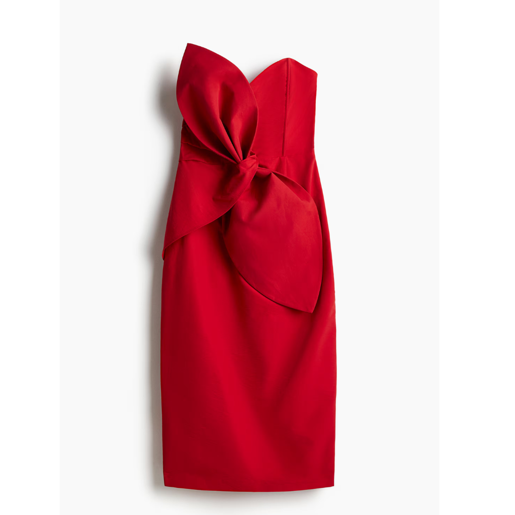 "BOW" DESIGNER TUBE DRESS