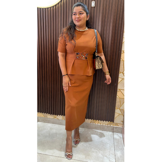"JACQ" DESIGNER SKIRT-SET