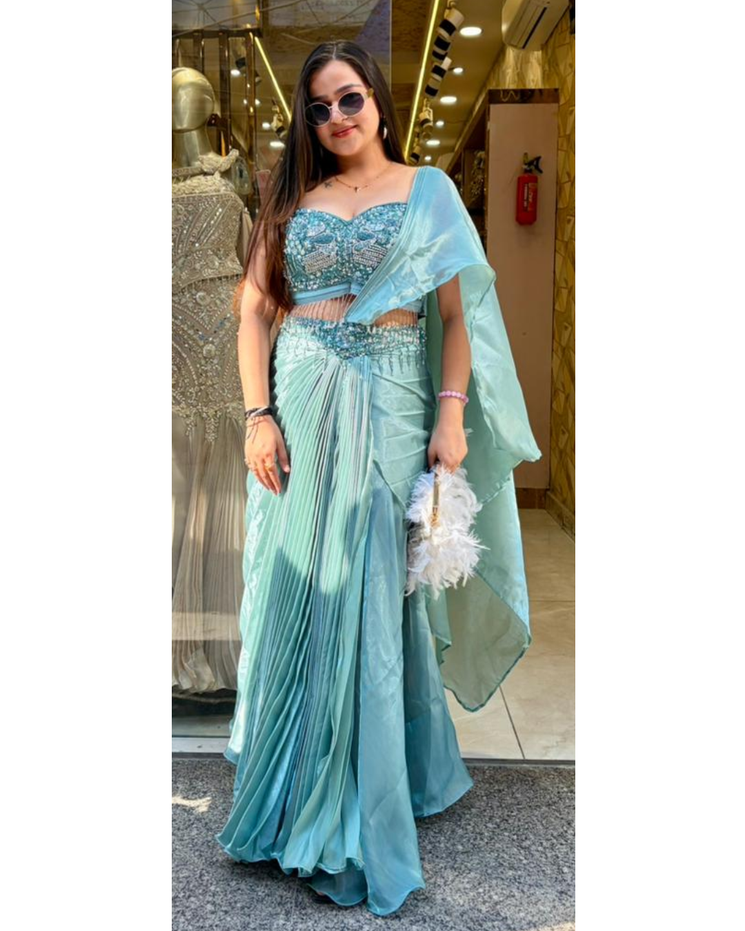 DISHA-DRAPE SAREE