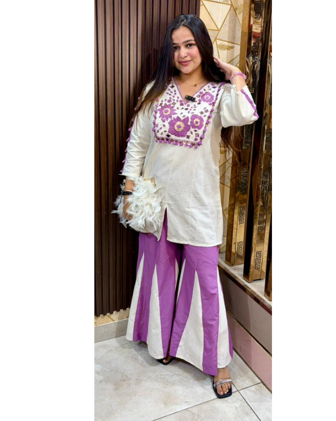 LILLY-KHADHI COTTON CORDSET