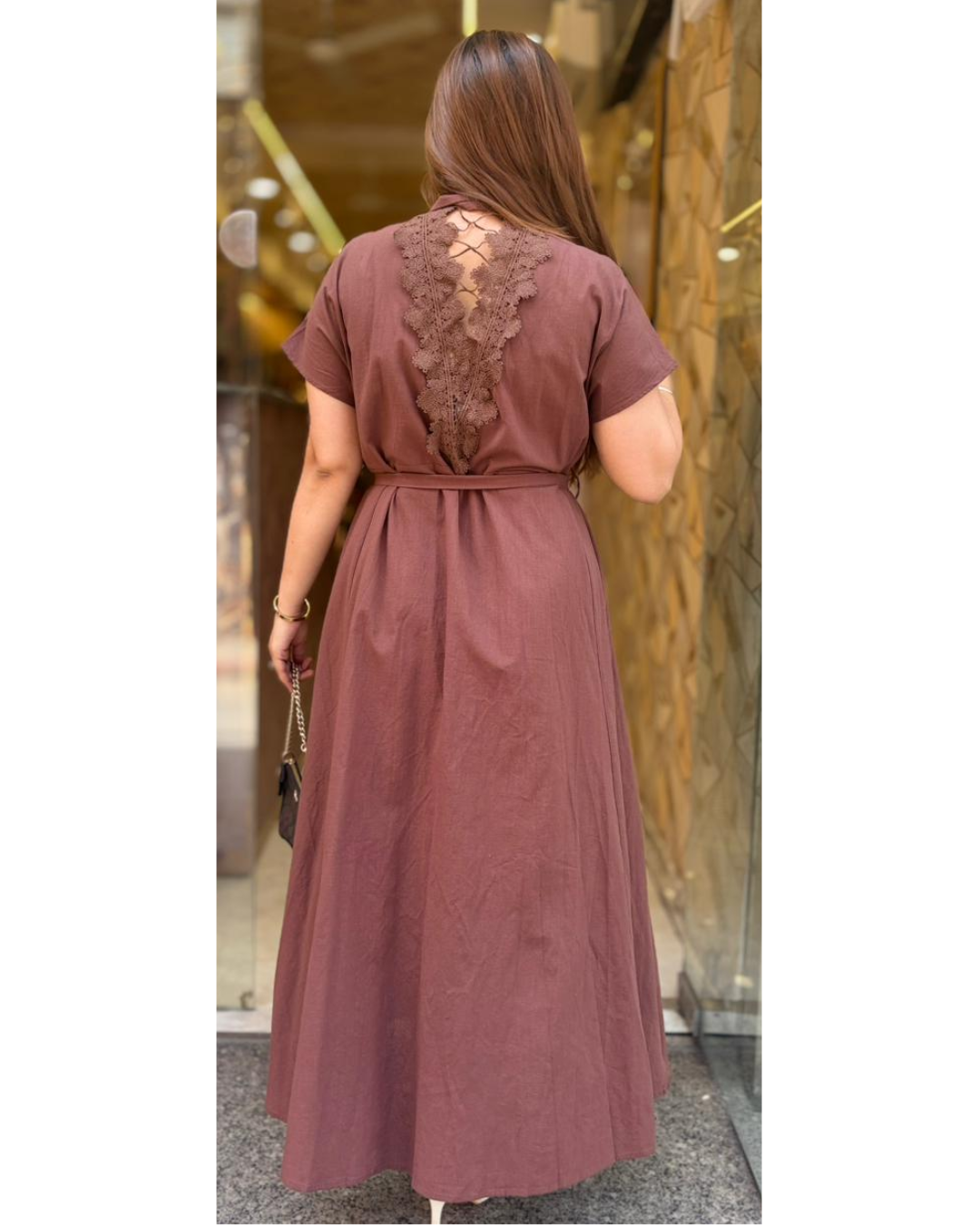 ZAMAYA-MAXI COTTON DRESS