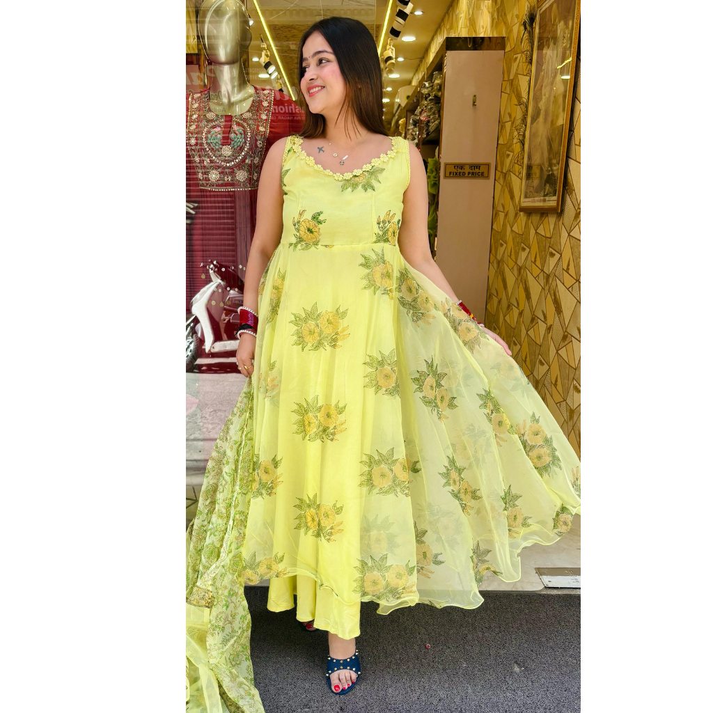 "KAACHA MANGO" ANARKALI SUIT