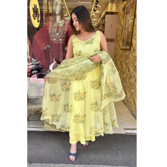 "KAACHA MANGO" ANARKALI SUIT