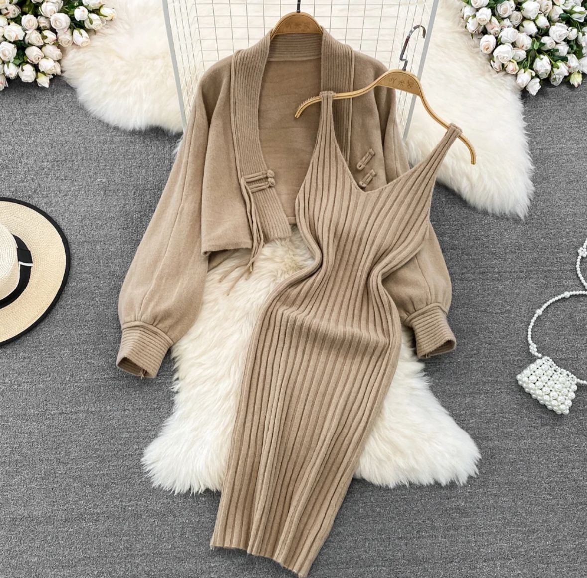 Gunni 2 piece winter dress
