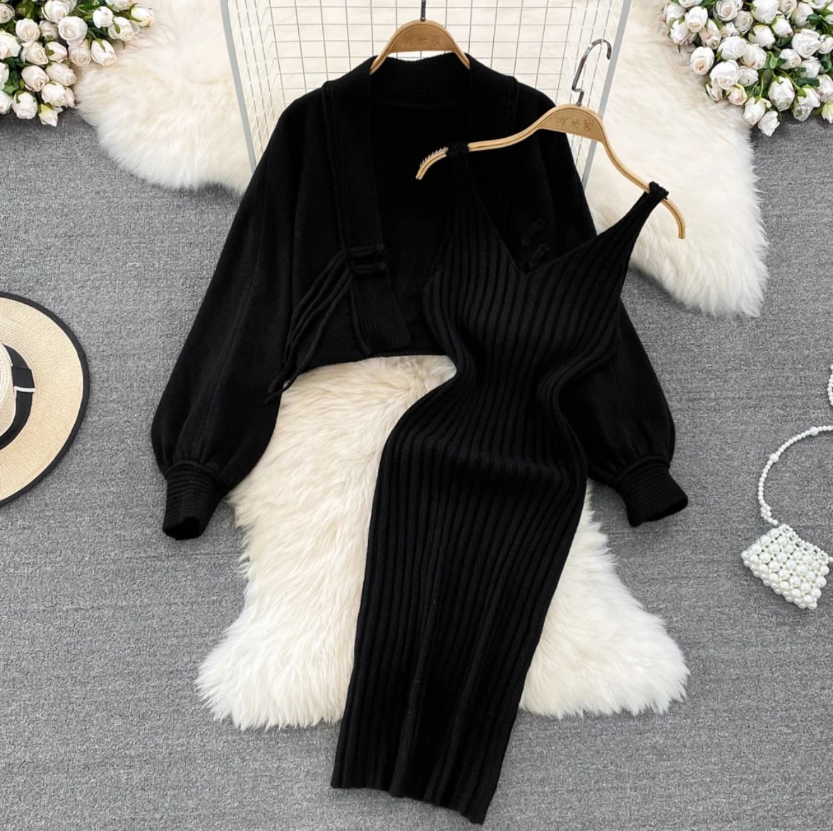 Gunni 2 piece winter dress
