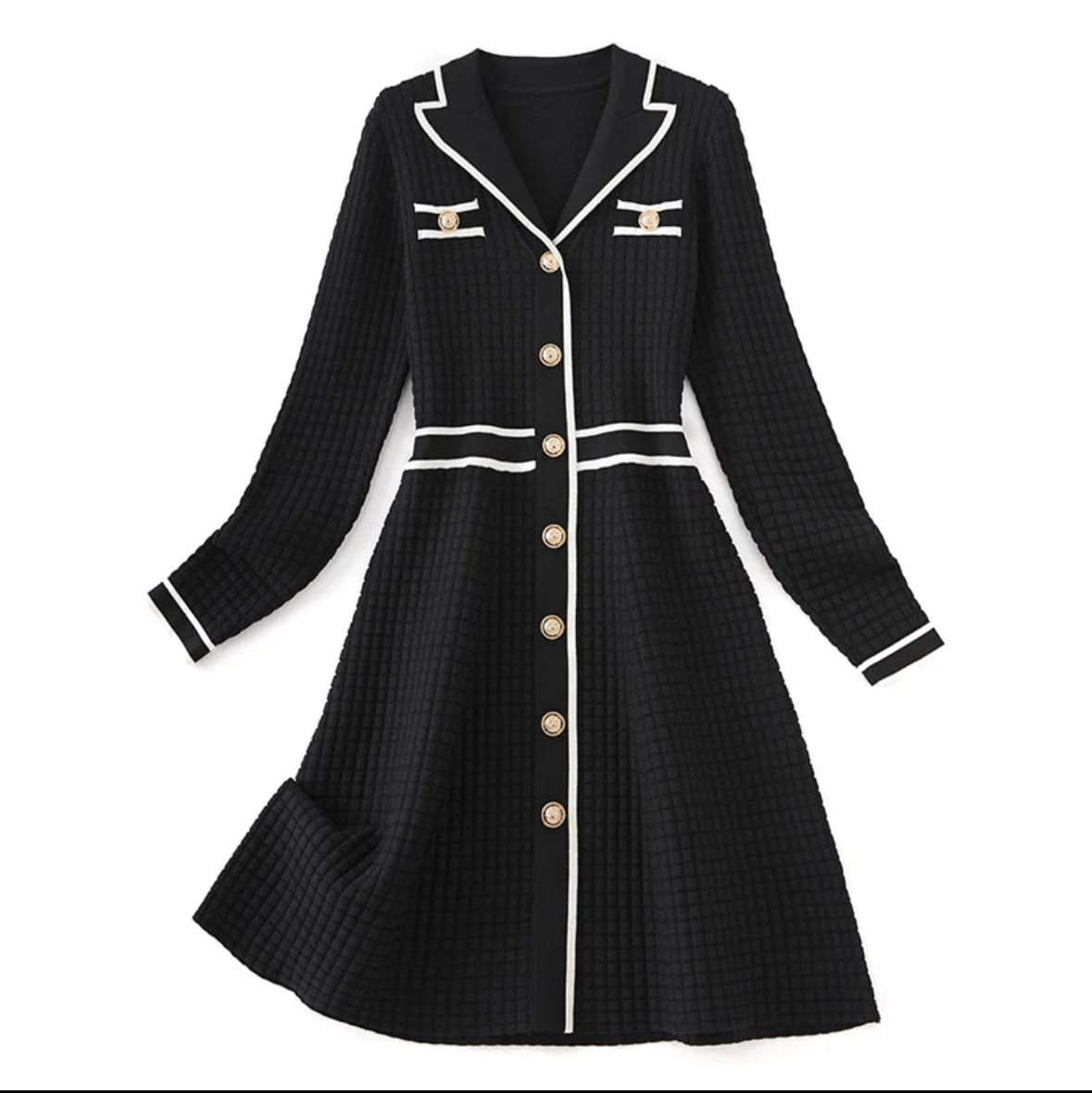 Cuta Wollen Dress