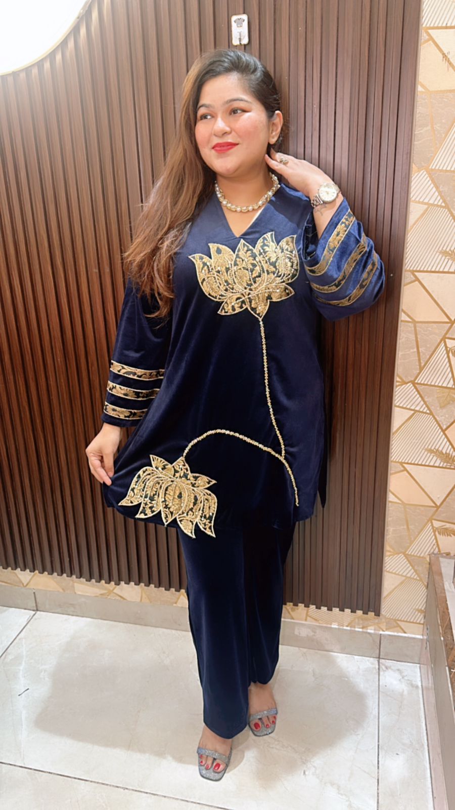 Vella 2 pc velvet coordset