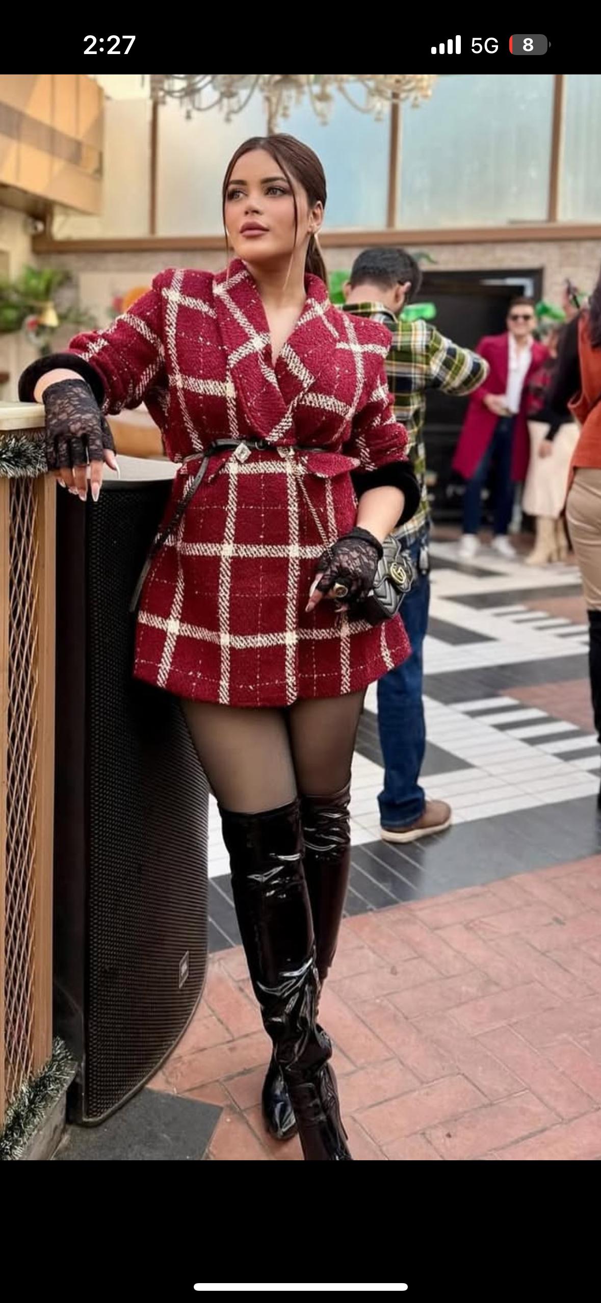 Tweed Blazer Dress