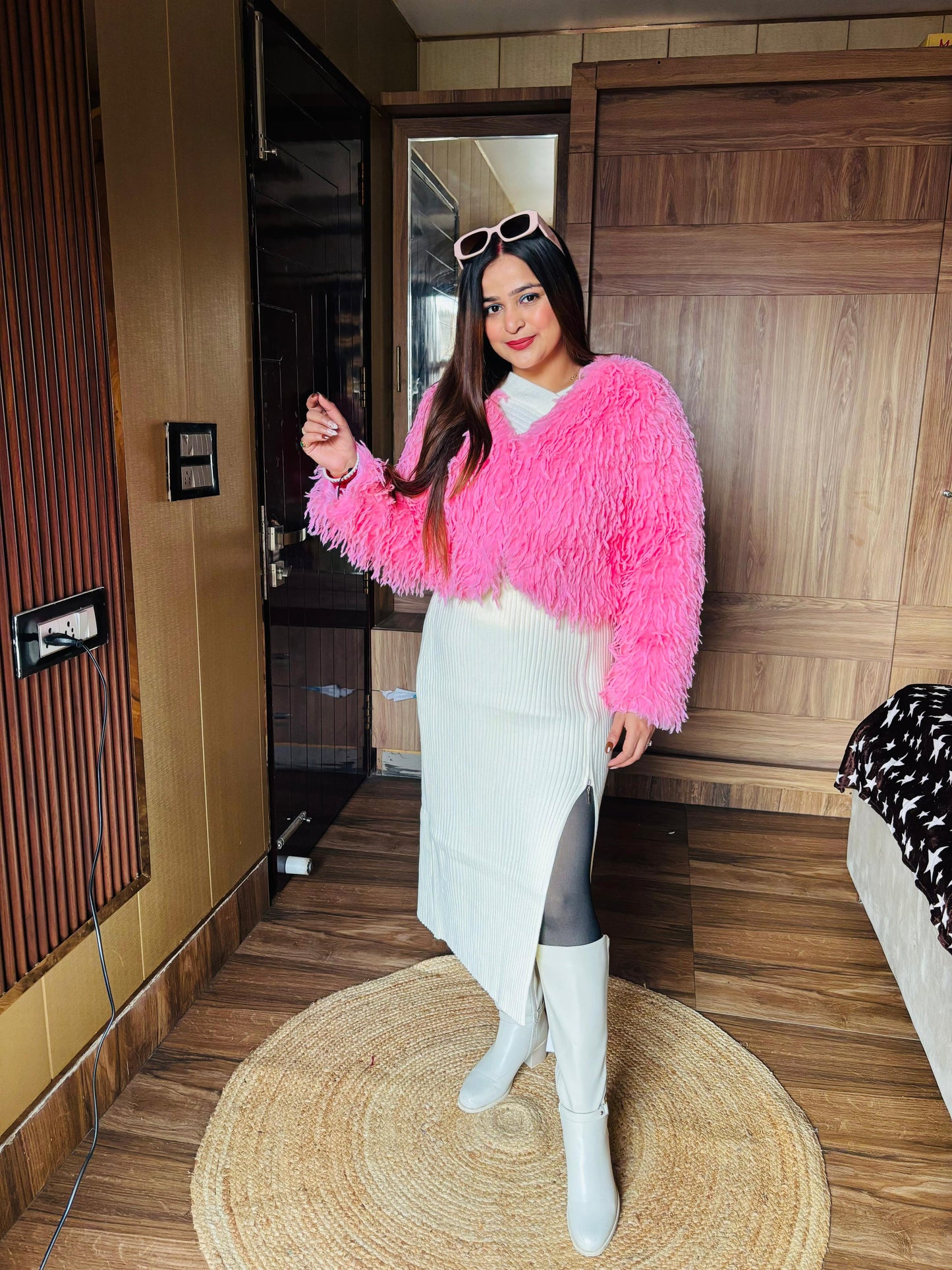 "KIARA" Unicorn Fur Jackets