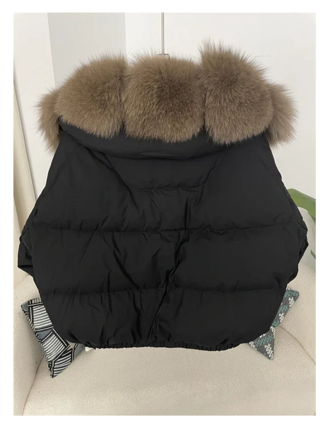 "NANDIA" FUR JACKETS (FUR DETACHABLE)