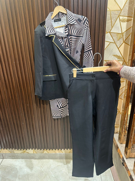 "WELLA" 3 PIECE BLAZER SET