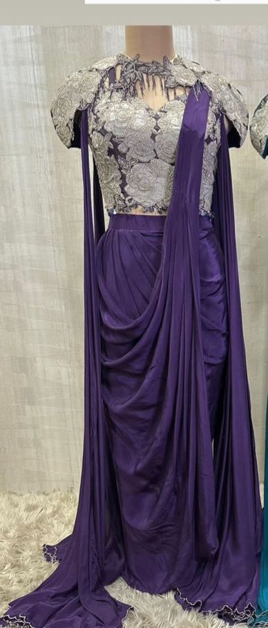 "AASHNA" 3 PIECE DESIGNER DRAPE