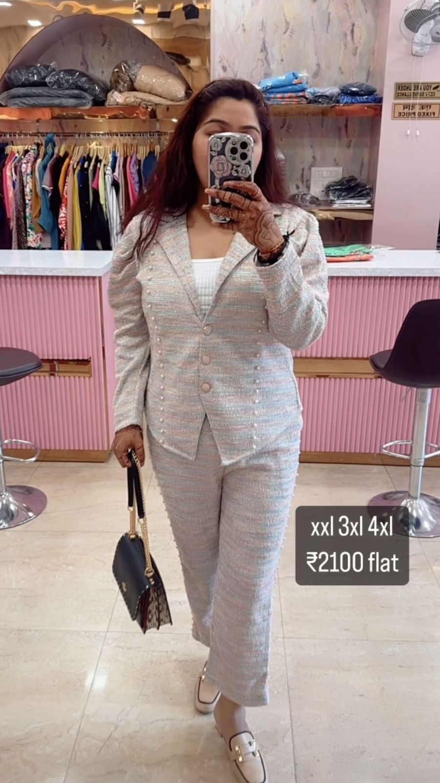 "TADA" Tweed Coords
