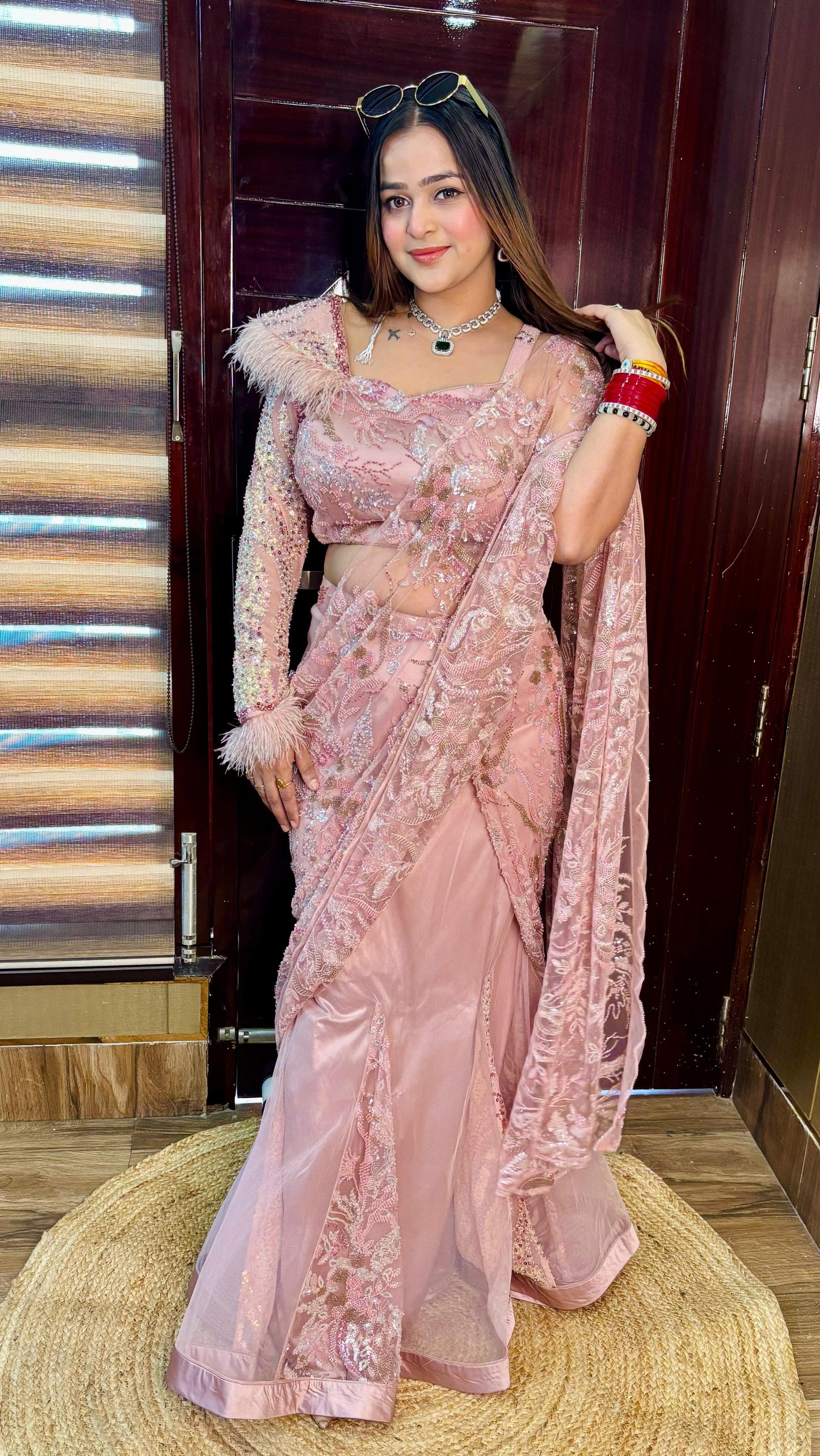 "SONA" FISHCUT DRAPE