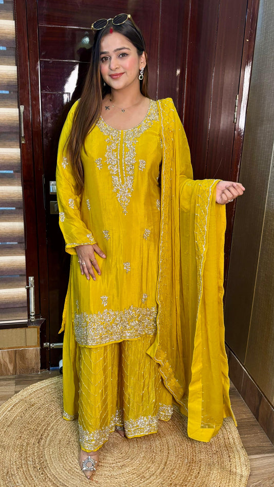 "NAJARA" SHARARA SUIT