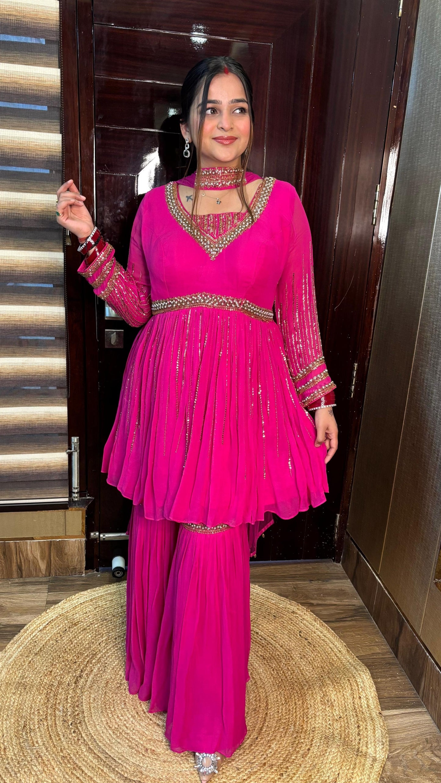 "PAYAL" DESIGNER SHARARA SET