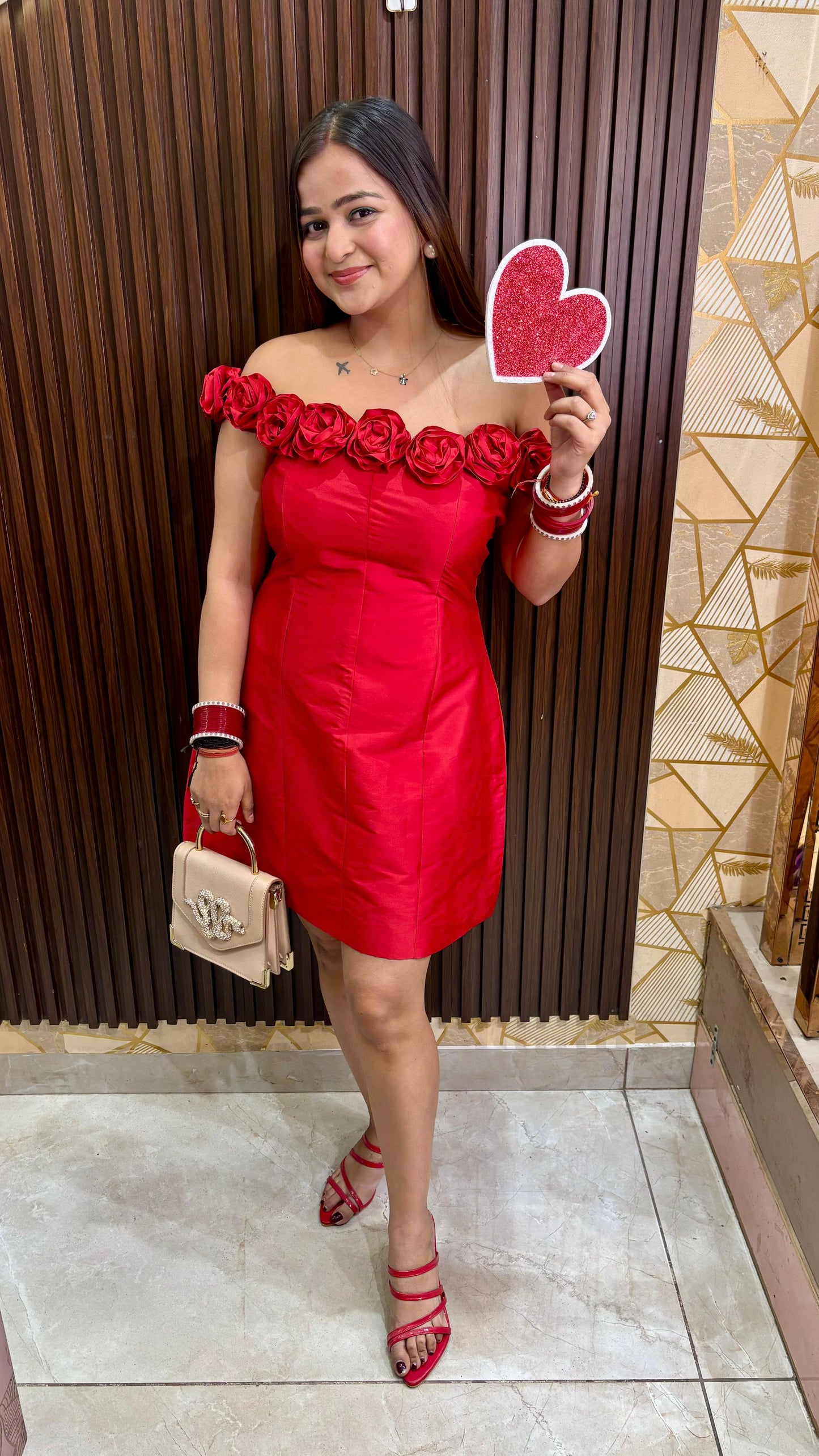 "ROSE UP" CUSTOM DRESS