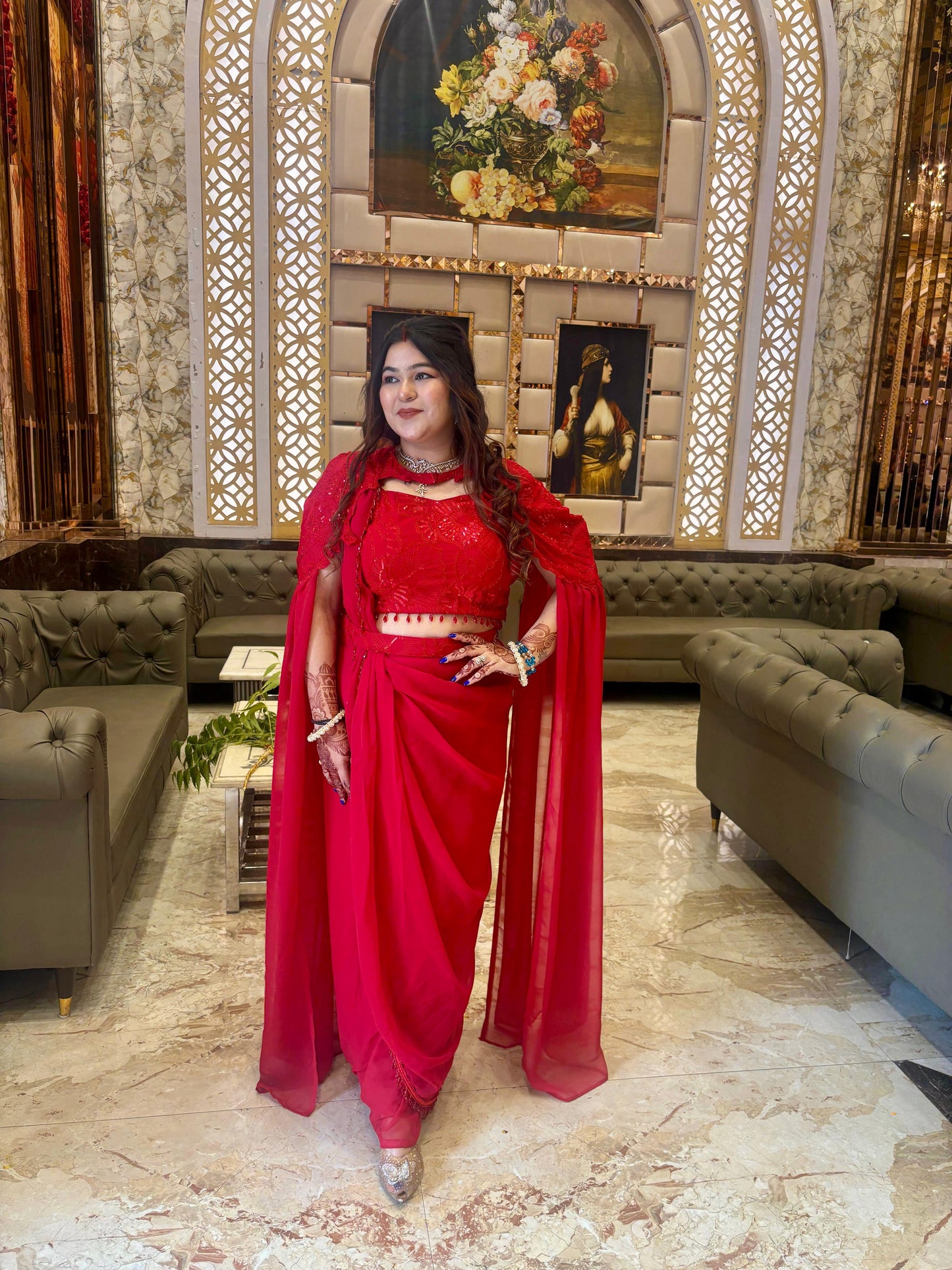 "KIRA" APPLIQUE DESIGNER DRAPE