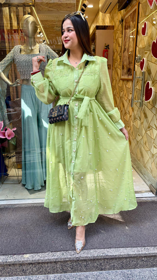 MAHIRA PEARL DRESS