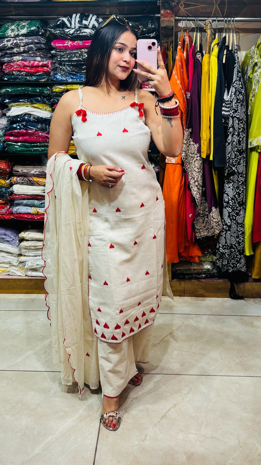 "MEERA" HEART STRAP SUIT