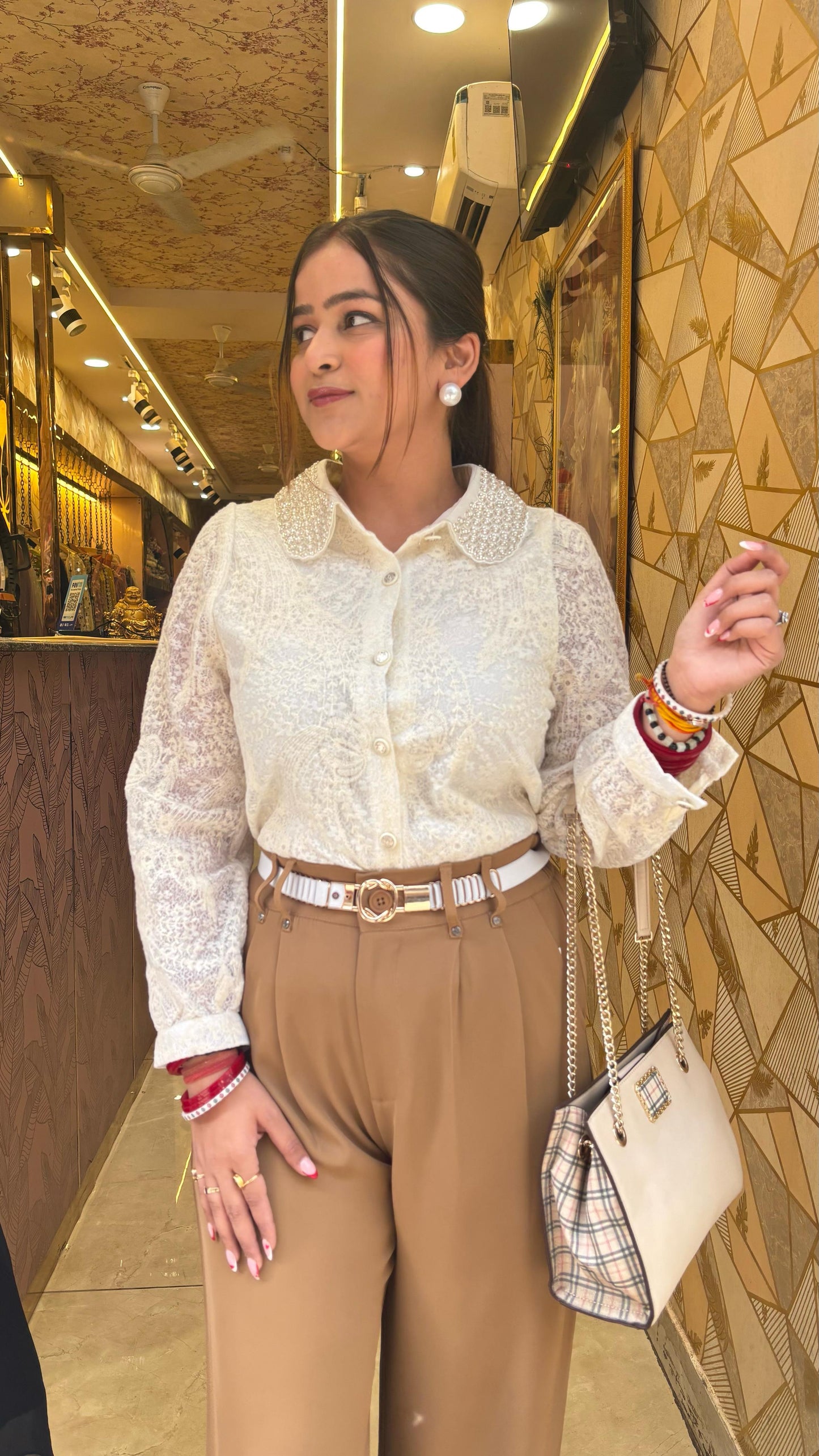 "SILKY TEXTURED SHIRTS"