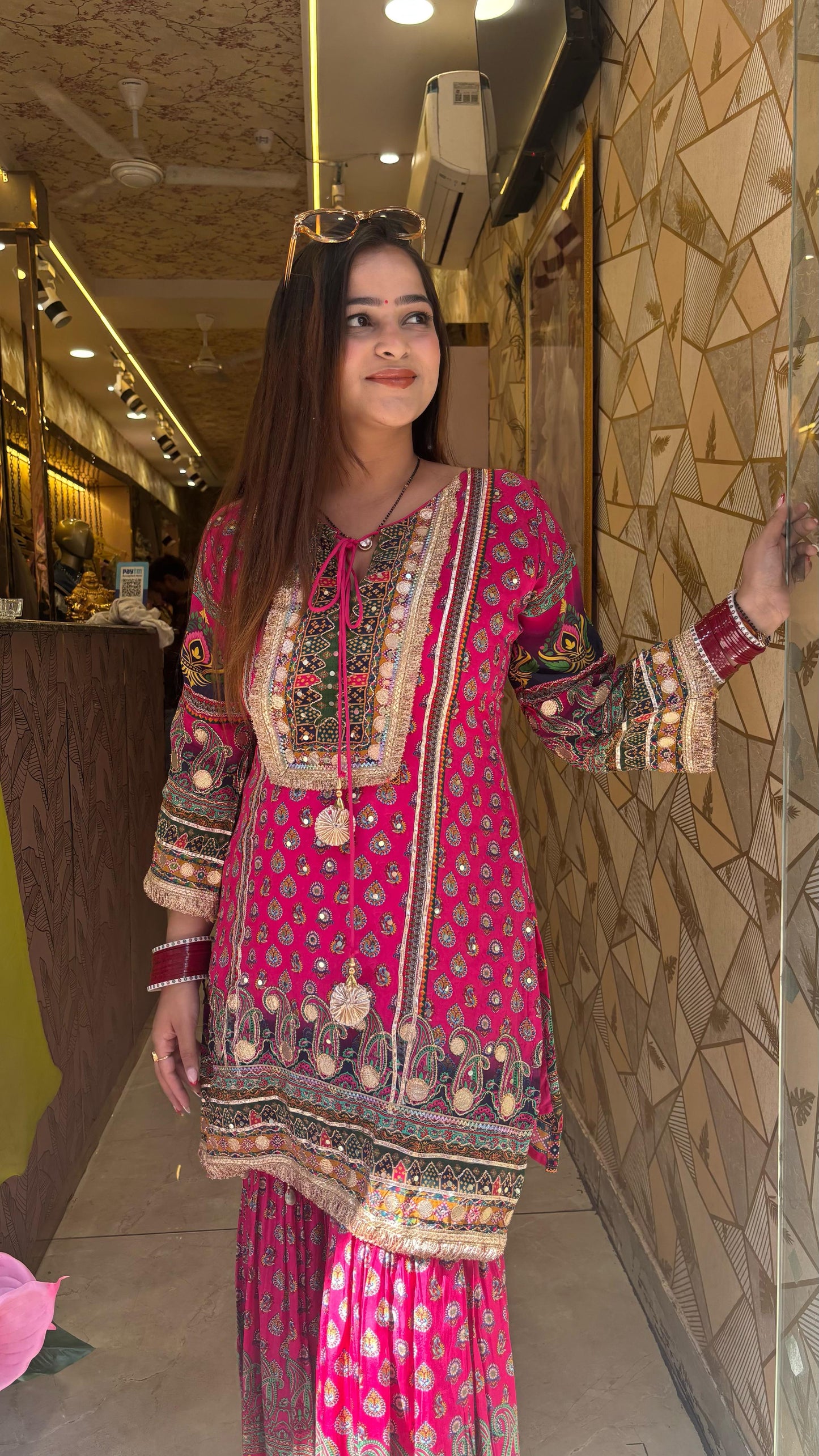 "GOPALI SHARARA SET"