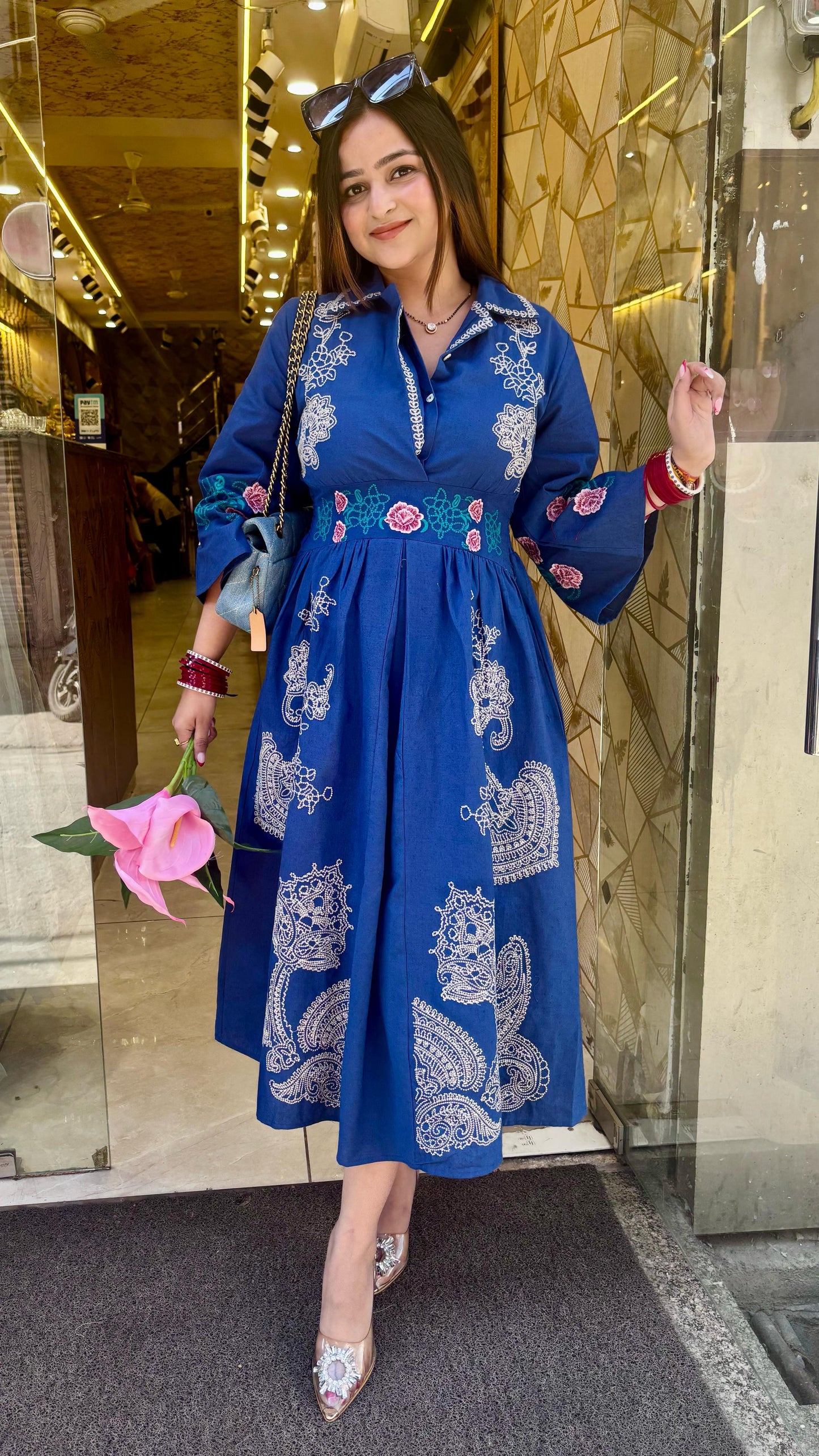 "SOFIA" COTTON DRESS