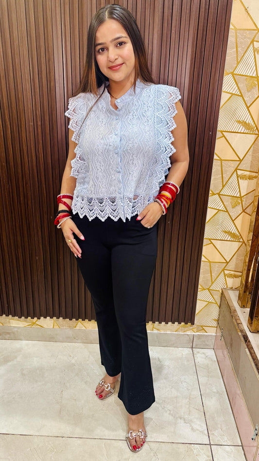 "BHUMI" LACE  TOP