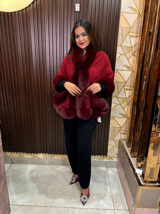 Fur Poncho