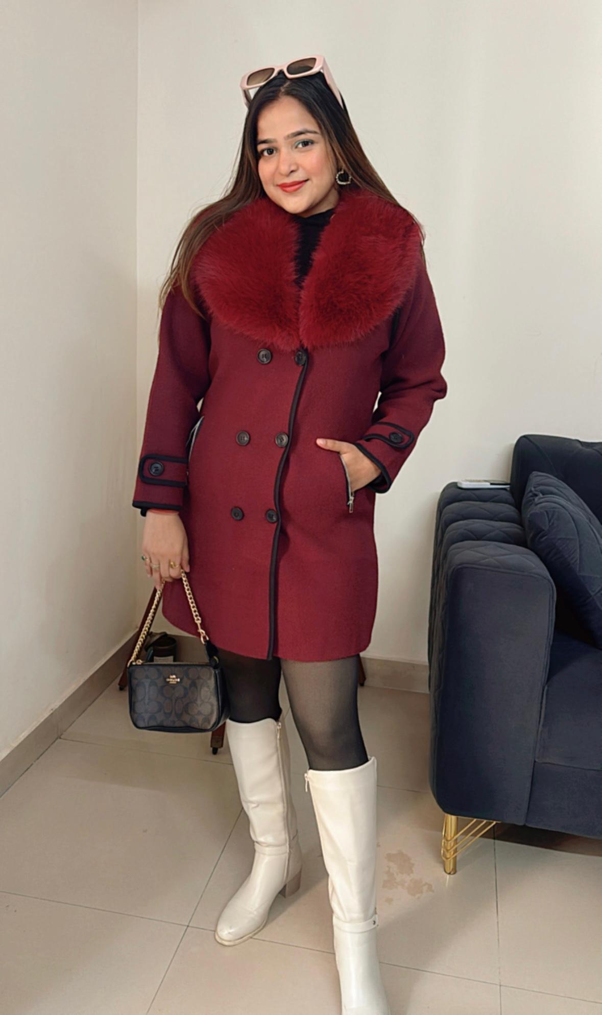 "BARBI" LONG FUR COATS