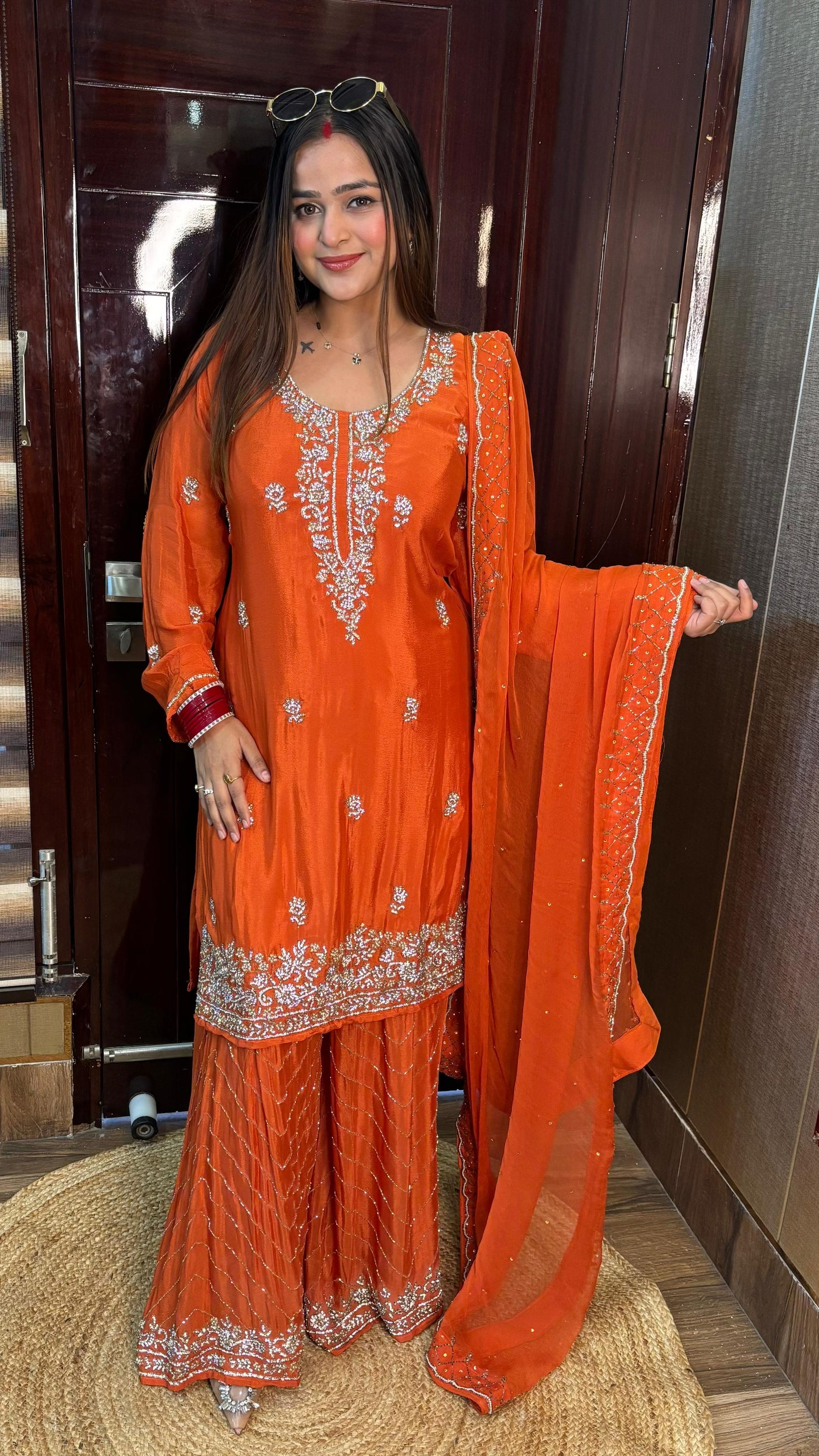 "NAJARA" SHARARA SUIT