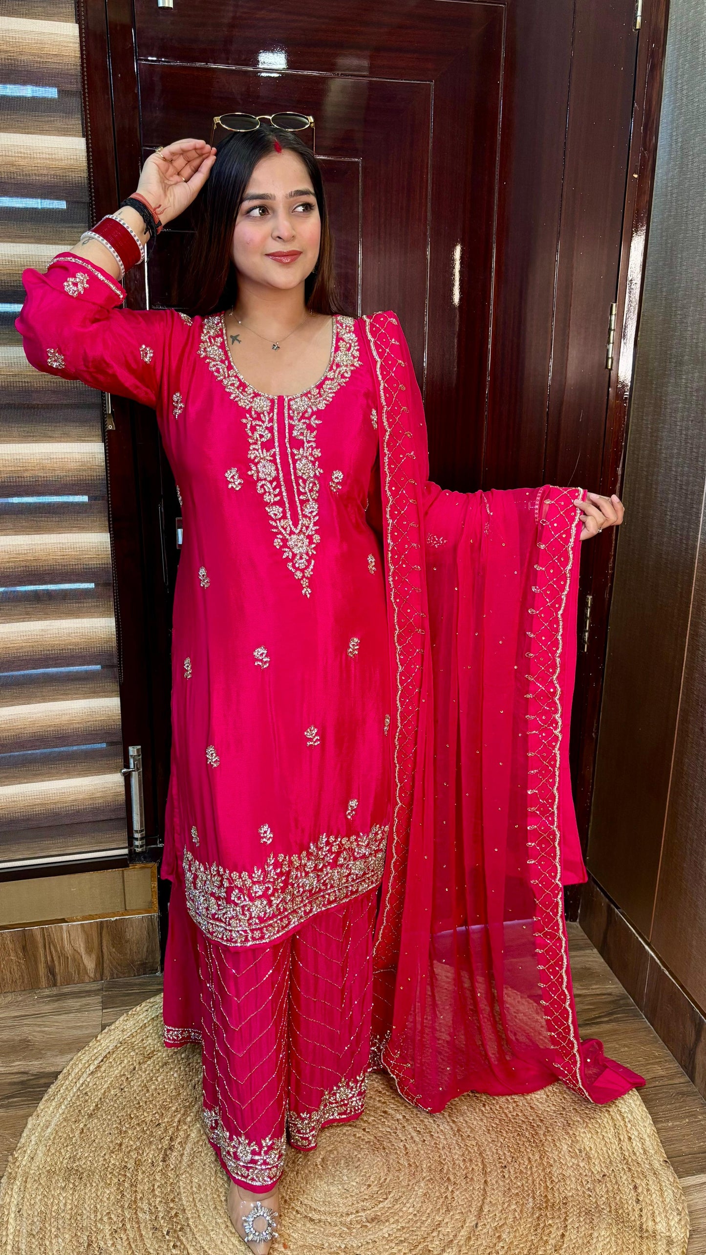 "NAJARA" SHARARA SUIT
