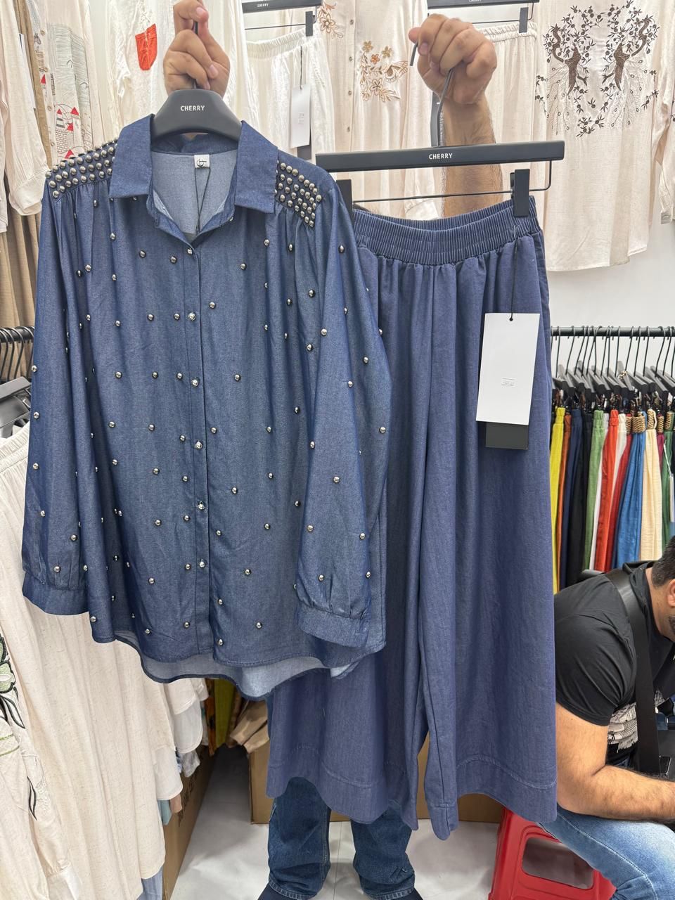 "ASRA" DENIM COORDS