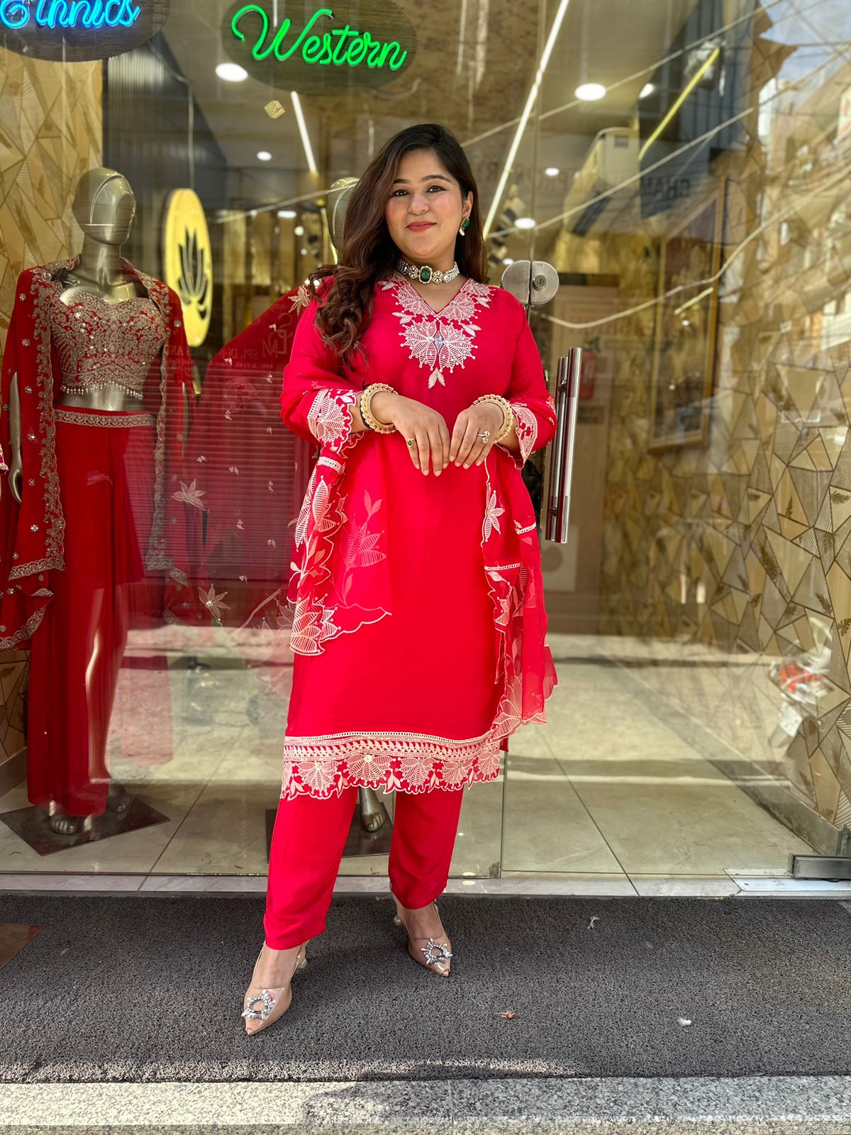 Hira Ambrose's suit
