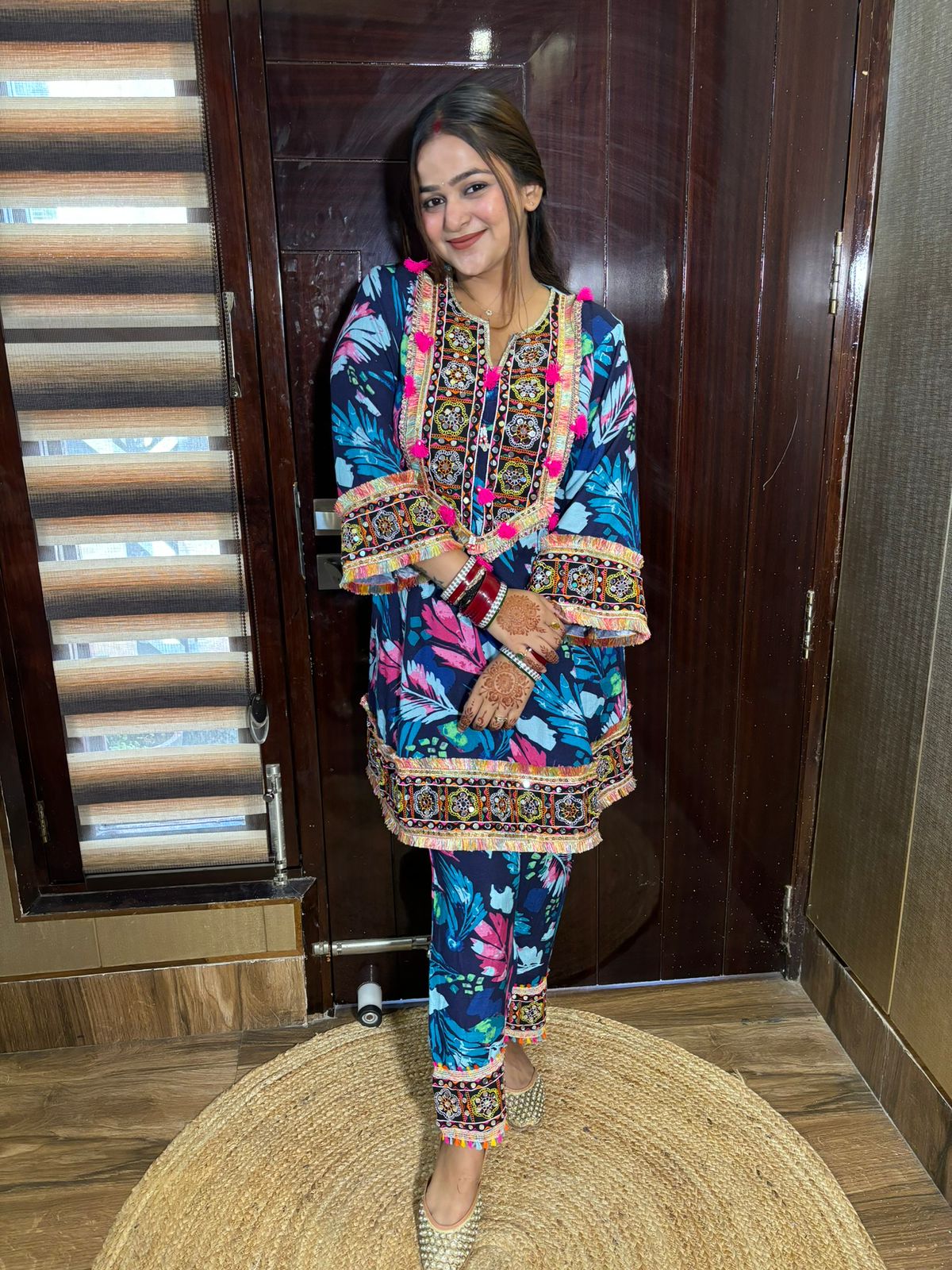 Bhumroo Short PomPom Coords