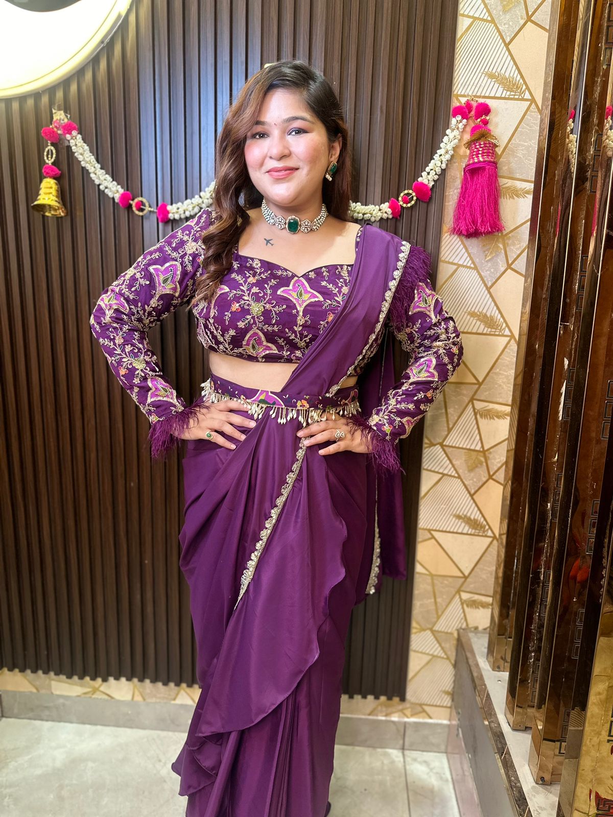 Mehreen Drape Saree