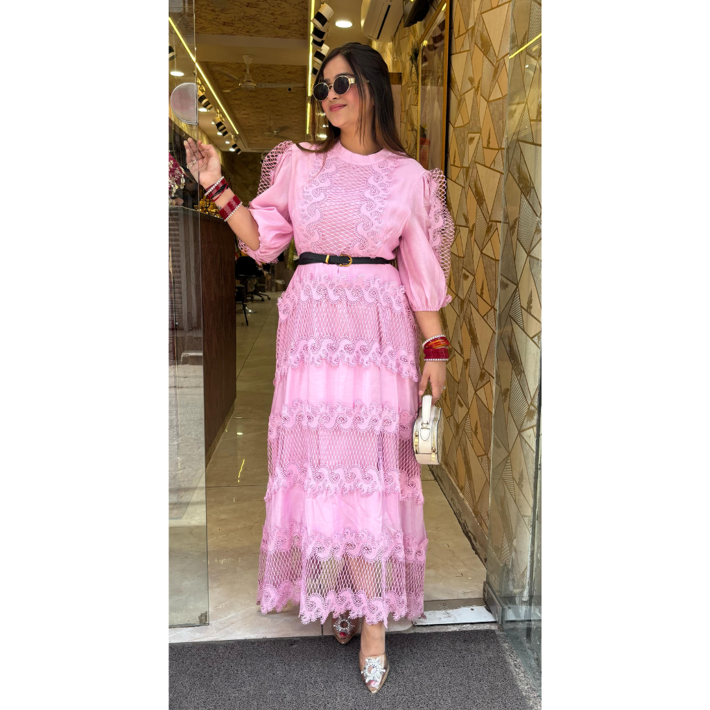 "SHIVI" CUTE DRESSES WITH BELT