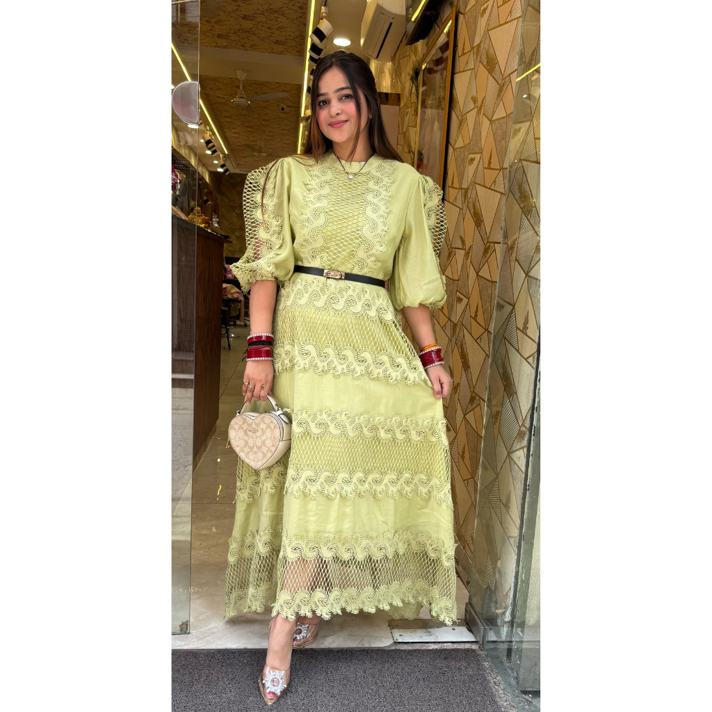 "SHIVI" CUTE DRESSES WITH BELT