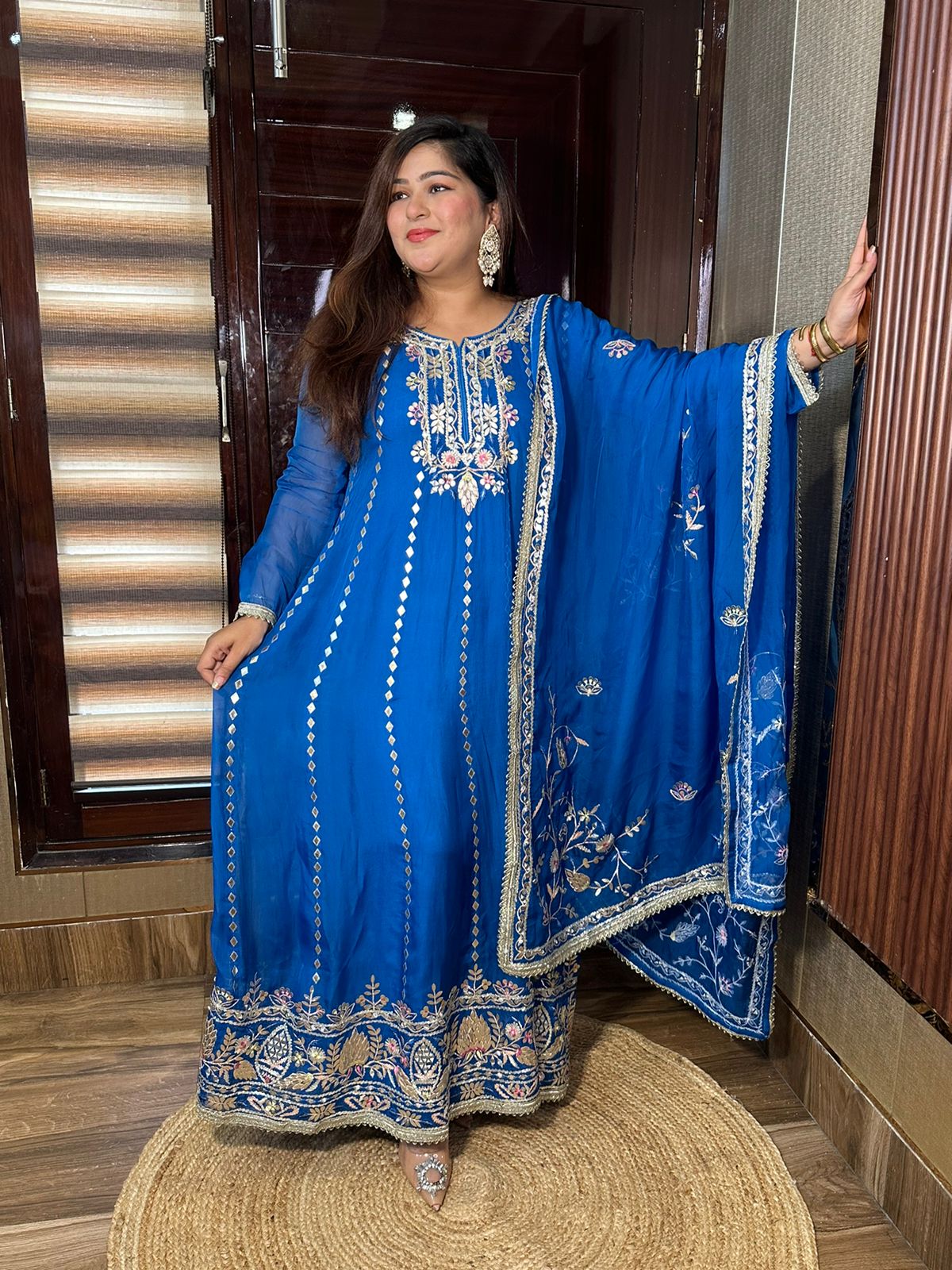 Neelkan Anarkali Suit