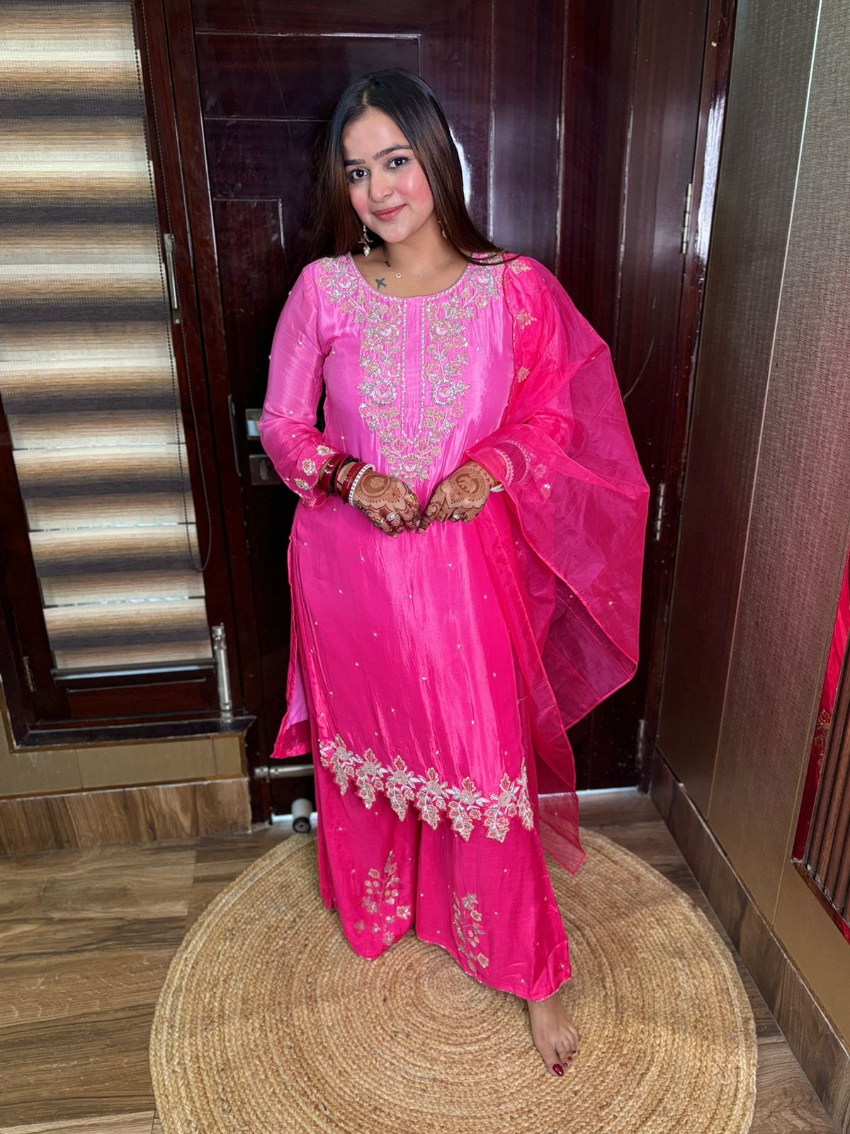Pink Ombre Suit