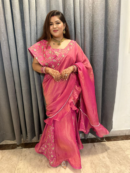 Shanaya Mermaid Style Drape
