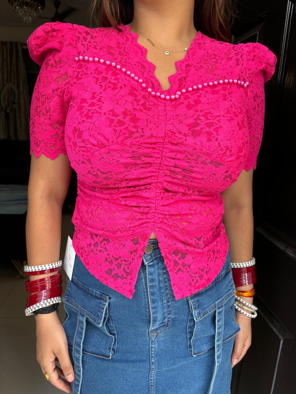 Net Pearl Top