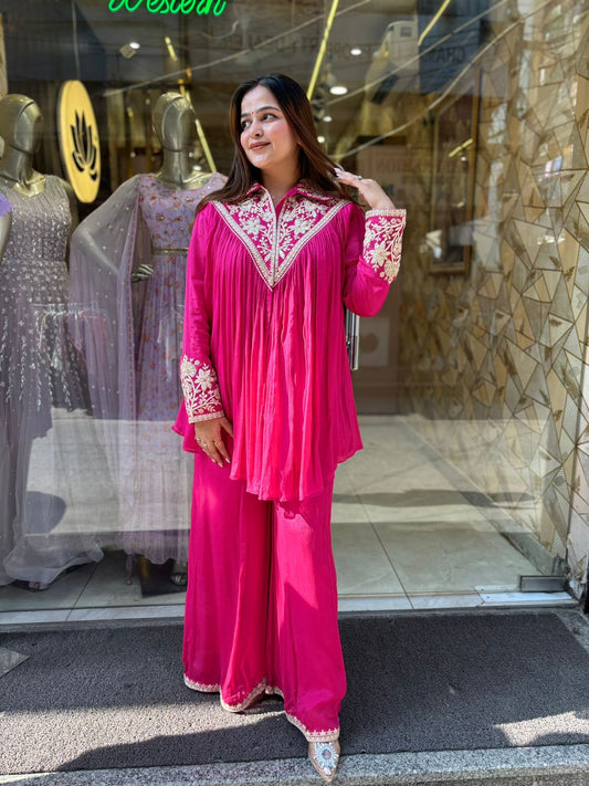 Short Pink Designer Coordset