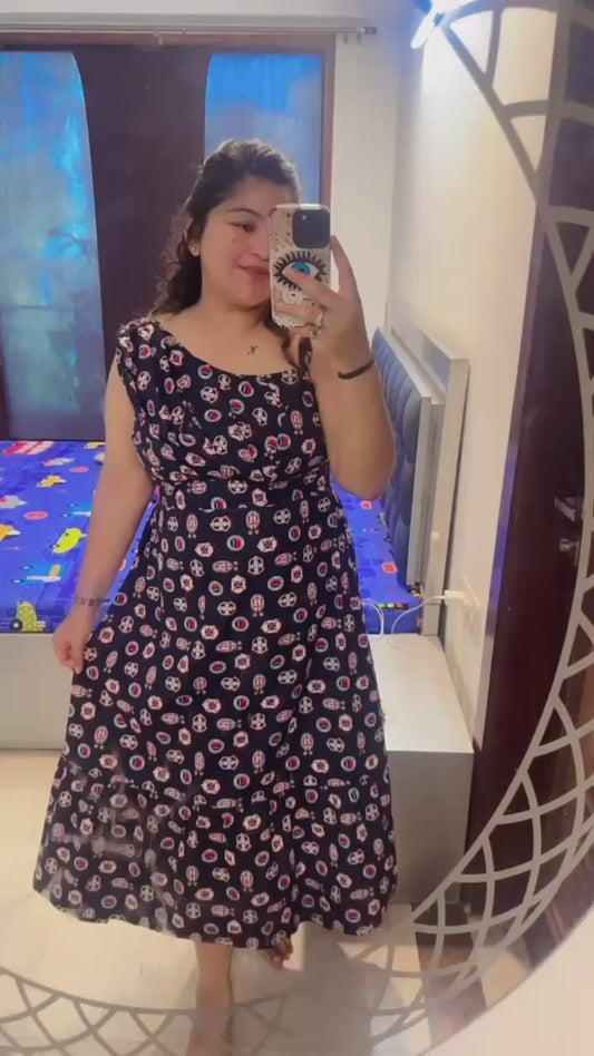 "SIA" A LINE CUSTOM DRESS